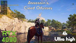 Assassin's Creed  Odyssey Ultra High 4k i9-13900kf 5.7ghz RTX 4090