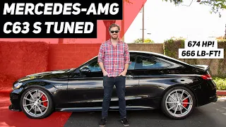 Tuned Mercedes AMG C63 S: Brutal Performance from This 674 Horsepower Beast