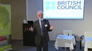 David Crystal's talk at IELTS Conference 'The Future of English', Prague 2014 (British Council)