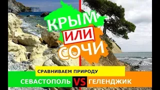 Крым или Кубань 2019 🏖 Сравниваем природу. Севастополь и Геленджик