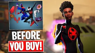 Spider-Man Miles Morales | Spider-Man 2099 : Before You Buy! (Fortnite Battle Royale)