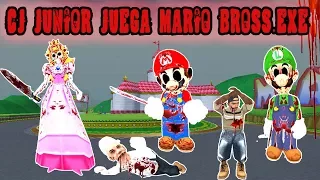 Cj junior juega SuperMarioBross.Exe - Loquendo - Gta san andreas