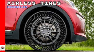 Michelin and GM Airless Tires That Are Puncture Proof