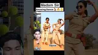 Madam Sir Amazing Dance💃🔥👌|| Gulki Joshi and Kavita Kaushik #maddam_sir #ytshort #shorts