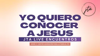 Yo quiero conocer a Jesús (Quero conhecer Jesus - Alessandro Vilas Boas) - Versión JTA