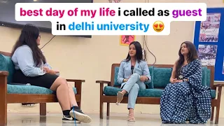 Best day of my life😍😍😍😍😍😍 | delhi university | A day in my life