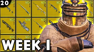 WEEK 1 Inventory Reveal + SQUAD WIPES 😮 / PUBG METRO ROYALE CHAPTER 20