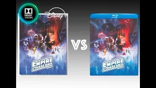 ▶ Comparison of Star Wars: Episode V - The Empire Strikes Back 4K Disney+ vs Blu-Ray Version