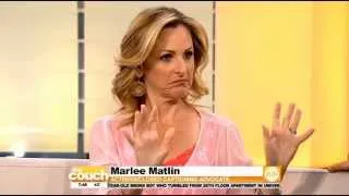 Marlee Matlin Visits The Couch