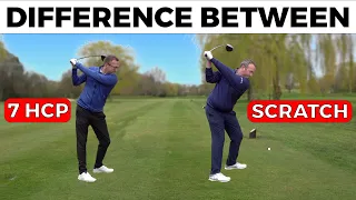 THE DIFFERENCE BETWEEN A SCRATCH GOLFER AND 7 HANDICAPPER?