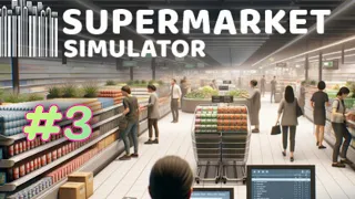 Comprei uma geladeira!!! Supermarket Simulator #3
