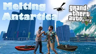 SURVIVING MEGA TSUNAMI FOR 24 HOURS IN GTA 5 !!!