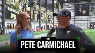 1-on-1 with Saints offensive coordinator Pete Carmichael