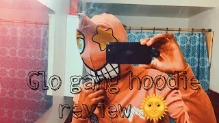 CHIEF KEEF GLO GANG FULL ZIP HOODIE REVIEW 🌞