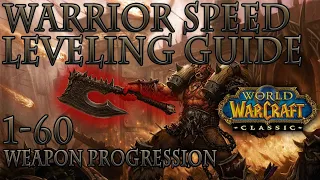 Classic WoW: Warrior Speed Leveling Guide | Weapon Progression | Talents | Macros | Add-ons