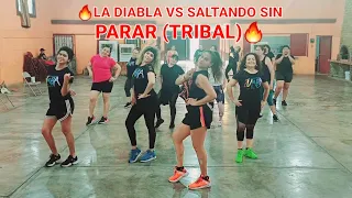 🔥LA DIABLA vs SALTANDO SIN PARAR🔥 CARDIO FITNESS 💪 TEAM ERIKA MUÑOZ   @Xavi_Official