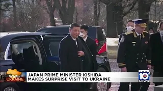 Japan's Prime Minister Fumio Kishida visits Ukraine