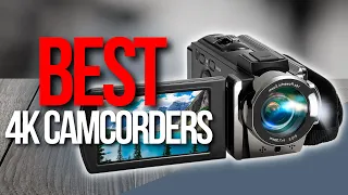 🖥️ Top 5 Best 4K Camcorders for LIVE STREAMING or VLOGGING (Updated 2023)
