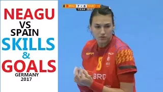 Cristina Neagu vs Spain 19:17 | Skills & Goals | Women's handball | World Women's Championship 2017