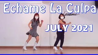 Echame La Culpa Line Dance | Improver | July - 2021  *신나는초중급라인댄스*