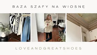 Bazowe ubrania na wiosnę | materiały i moi ulubieńcy 👚