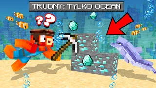 Znalazłem DIAMENTY na DNIE OCEANU! ( #2 Tylko Ocean! )