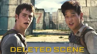 Thomas and Minho solve The Maze [The Maze Runner DELETED Scene]