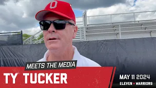 Ohio State men’s tennis coach Ty Tucker previews trip to NCAA Championships after Super Regional win