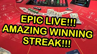 LIVE ULTIMATE TEXAS HOLD ‘EM from LAS VEGAS. EPIC LIVE! AMAZING WINNING STREAK!!