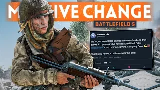 BIG GAMEPLAY CHANGES COMING! - Battlefield 5 (Company Coin Fix, Final Stand Mode & Back Prone Bipod)