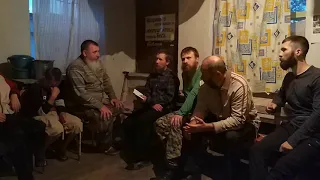 Вечерняя беседа с братьями,  в Потеряевке с приехавшими на  крещение. 04.07.2019