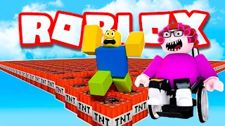 О Нет! ОПЯТЬ Эта ЗЛАЯ БАБУШКА как GRANNY! Она МЕНЯ ХОЧЕТ Съесть Побег Roblox от Бабули MSGZ