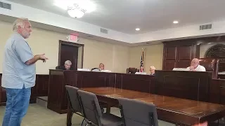 Jasper City Council May 2018