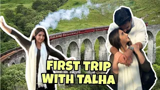 Talha Ke Sath Phela Trip 🥰| Pahaar Se Girte Girte Bachi 😅