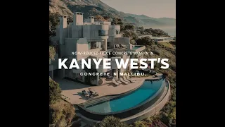 Kanye's Concrete Mansion in Malibu Now $14M Cheaper! 🏠