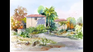 Watercolor Painting with Tina Schmidt - The Huntington Library