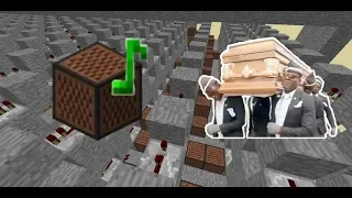 Minecraft coffin dance note block cover - Tabut dansı