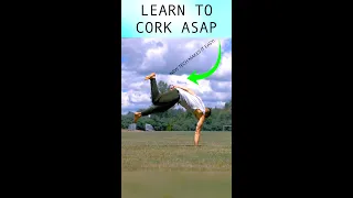 Nobody Teaches This Technique - Learn How to Cork Fast -  #Parkour # Tricking #Shorts