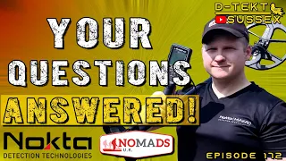 I answered YOUR questions! | Nokta Legend Simplex Anfibio | Settings | Metal Detecting | Episode 172