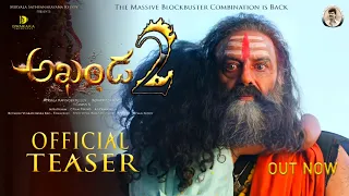 AKHANDA 2 -Balakrishna Intro First Look Teaser|Akanda 2 Official Teaser|Balakrishna|Boyapati|ThamanS