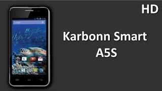 Karbonn Smart A5S Price Specification Review, 4 Inches Display, 1.2 Dual Core Processor