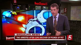 29 Pounds Of Pot Seized In Nashville Drug Bust