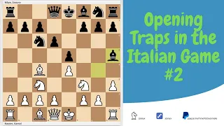 Opening Traps in the Italian Game. #2 The Légal Trap
