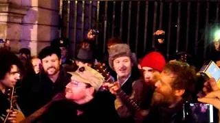 Bono - (Christmas) Baby Please Come Home, Grafton Street, Christmas Eve 2011