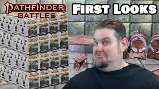 Pathfinder Battles Miniatures First Look --- Maze Of Death Full Case Unboxing Part 2