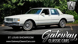 1989 Chevrolet Caprice Classic Gateway Classic Cars St. Louis  #9390