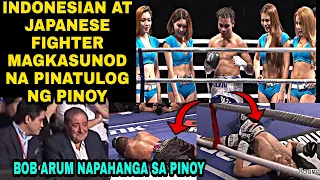 🇵🇭 Bob Arum Napahanga  Sa Lakas Ng Pinoy Tulog Ang Indonesian At Japanese Fighter