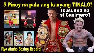 Grabe si Akaho! 5 Pinoy ang TINALO by KO! Isusunod na si Quadro Alas? Akaho vs Casimero Kasado Dec 3