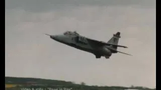RAF Jaguar ground attack jet aircraft