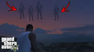 What Happens If You Visit Mount Chiliad At Night After Michael Dies In GTA 5 ? (Michael's Ghost)